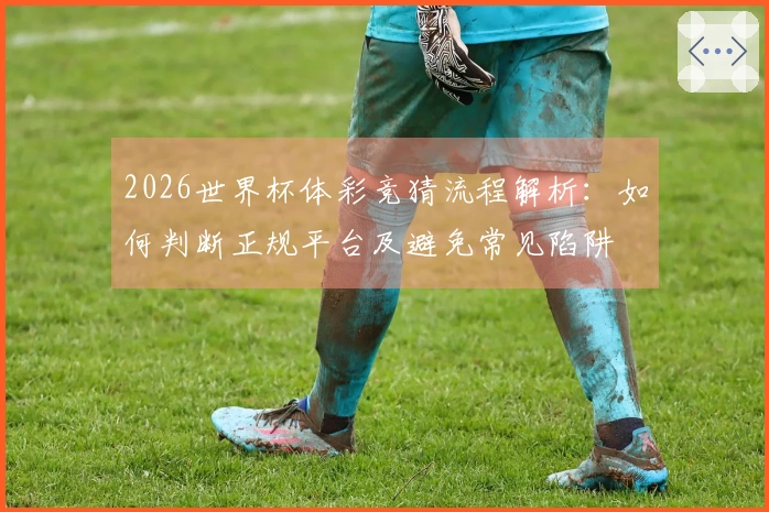2026世界杯体彩竞猜流程解析：如何判断正规平台及避免常见陷阱
